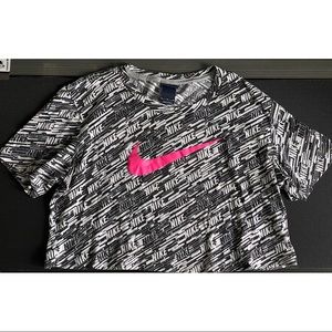Nike cropped shirt